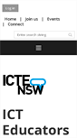 Mobile Screenshot of ictensw.org.au